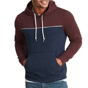 Custom Men's XL <b>Oversized</b> <b>Hoodie</b> 100% Cotton Winter Warm Casual Streetwear Gym <b>Lounge</b> Daily Wear OEM ODM Available - Product Image 3