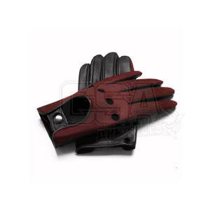 ถุงมือแต่งตัวทำจากหนังสีทึบถุงมือ2025ออกแบบได้ตามต้องการ - Product Image 4