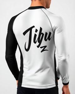 Respirant sublimé pas cher à manches longues Rash Guard Logo personnalisé imprimé élégant hommes Rash Guards jiu jitsu kimono - Product Image 5