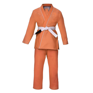 OEM Servicio Fabricante Logotipo Personalizado Brasileño Jiu Jitsu Karate Judo Equipo Algodón Bjg Gi Uniforme Rashguard - Product Image 5