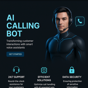 Aangepaste AI-stembot-software, intelligent oproepsysteem voor afspraakplanning, telemarketing en automatisering van bedrijfsprocessen. - Product Image 4