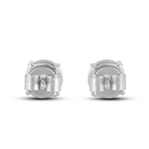 NOVAMART Fine Sterling <b>Silver</b> Solitaire Zircon <b>Stud</b> Earrings-925 by Silverings Wholesale Export - Product Image 5