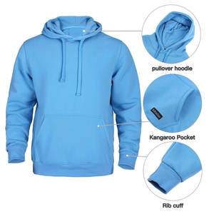 Haute qualité 100% meilleur produit tricoté nouveauté 2025 taille personnalisée cordon fermeture pull à capuche survêtement pour hommes - Product Image 3