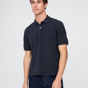 Camiseta Polo Clásica de Algodón Suave, Ropa Casual, Cuello Cómodo, Estilo Diario, Atuendo Moderno - Product Image 4