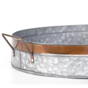 Bandeja de metal hecha a mano - Product Image 3