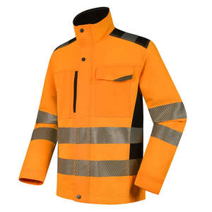 Customization Safety Reflective Clothing Men Team Sports Safety Work Wear Waterproof <b>Workers</b> <b>Jackets</b> with Comfortable Price - Product Image 1