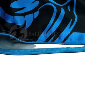 Dernière conception de Martial Arta Wear MMA Shorts Stretch 100% Polyester Taille personnalisable quantité minimale de commande bas Logo personnalisé de haute qualité Service OEM - Product Image 5