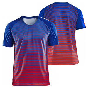 Comprar camiseta de fútbol totalmente personalizada en algodón de alta calidad OEM Logotipo de diseño en nuevo estilo de tendencia para la venta - Product Image 4