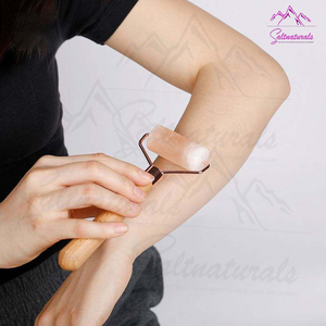 Rouleau de visage en pierre de sel de l'Himalaya de qualité supérieure pour le raffermissement et la relaxation de la peau - Product Image 6