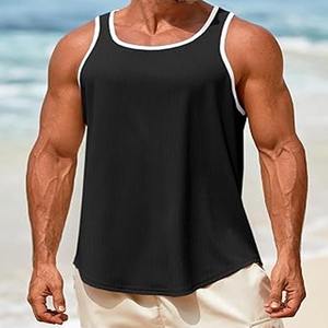 Encuentra un icono similar: Nueva Camiseta sin Mangas Casual de Fitness para Hombre, Tendencia Actual, Venta al por Mayor, Logotipo Personalizado - Product Image 4