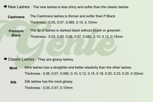 Extension ciglia in visone premium/Collezione ciglia in visone morbido/Ciglia in visone di lusso/Extension ciglia in visone naturali/Linea ciglia in visone classica - Product Image 6