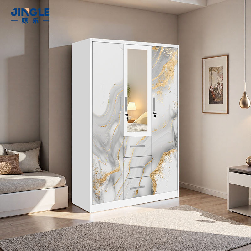 Armoires à miroir à 3 portes battantes