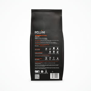 Café Molido Pellini Caffe S.p.A. Tostado Italiano, Mezcla Arábica Robusta, Sabor Dulce, Paquete de 1 kg para Espresso Profesional/Automático - Product Image 3