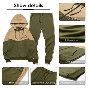 Último estilo Hombres Gimnasio y Fitness Chándal Bajo MOQ Los hombres usan el mejor diseño Chándal Hecho en Pakistán - Product Image 3