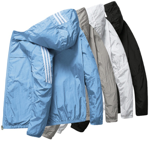 Chaquetas cortavientos para ropa de invierno 2025 nuevo diseño chaqueta cortavientos deportiva de alta calidad para hombres - Product Image 1