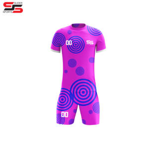 Uniformes de football avec bretelles et manches personnalisables Maillots de football avec sublimation imprimée - Product Image 5