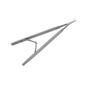 Porte-aiguilles ciseaux 14 cm à mâchoires droites lisses, manuel, en acier inoxydable, BEST CARE INTERNATIONAL, instrument chirurgical général - Product Image 3