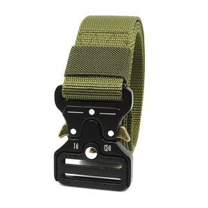 Ceinture tactique à boucle en nylon Ceinture en tissu d'usine Boucle épaississante de camouflage personnalisée Ceinture en toile à dégagement rapide pour hommes - Product Image 2