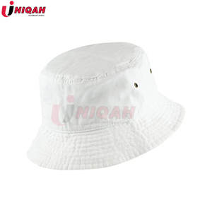 Unisexe 100% coton et denim UPF 50 Packable Summer Travel Beach Sun Hat Outdoor Bucket Hat for Summer Wear Formal Velour Style - Product Image 4