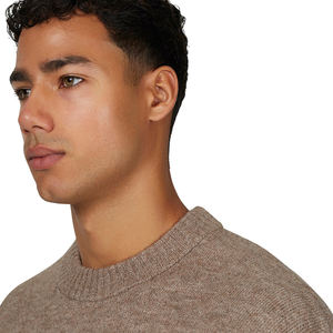 Oversized Casual Fleece Sweat Shirt for Men Streetwear Fleece Pullover High Quality <b>Drop</b> Shoulder Heavyweight - Product Image 4