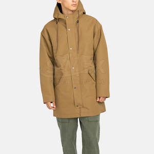 เสื้อปาร์เกอะหางปลาของผู้ชายเสื้อปาร์กาแบบหางปลาออกแบบโลโก้ได้ตามต้องการ - Product Image 2