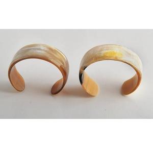 Bracelet en corne de buffle fait main, élégant et écologique, poli naturellement, taille personnalisée, bijoux de mode pour femmes, vente en gros - Product Image 6