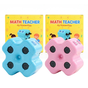 Sello Rodante 4 en 1 para Maestros de Matemáticas, GoldenEgg, Práctica de Suma, Resta, Multiplicación y Relleno de Espacios en Blanco, Edades 4-10, No Tóxico - Product Image 4