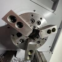 Haute précision petit lit plat CNC tours Machine horizontale semi-automatique unique fourni ALCK6136 tour cnc à lit plat