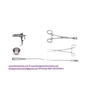 Ensemble d'instruments IUD en acier inoxydable, instruments chirurgicaux manuels de haute qualité et ensembles de chirurgie pour salle d'opération - Product Image 5