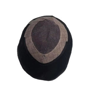 Taz Hair BD, Sistema Capilar Masculino con Peluca de Cabello Humano Remy Indio Estilo Yaki, Trama Única para Encaje - Product Image 2