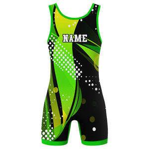 Combinaison de lutte pour adulte avec impression par sublimation personnalisée, extensible et à séchage rapide pour les vêtements de sport de lutte - Product Image 5