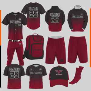 ชุดเบสบอลปรับแต่งได้ชุดเครื่องแบบสำหรับทุกเพศชุดเล่นกีฬาแบบ MOQ ต่ำ - Product Image 1