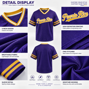 Camiseta Deportiva Personalizada Estilo Playero con Sublimación, Estilo Puertorriqueño, Cuello en V, Camiseta de Equipo, Camiseta de Fútbol de Malla Estilo Isleño - Product Image 4
