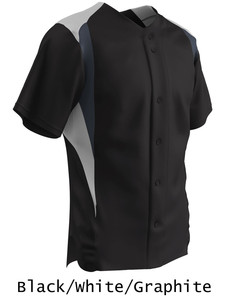 เสื้อเบสบอลแบบสั่งทำปี 2024 ดีไซน์ใหม่ ระบายอากาศได้ดี แห้งเร็ว รับผลิตตามสั่ง (OEM) ขายส่ง ปักชื่อทีมได้  แบบ unisex ไซส์ใหญ่พิเศษ - Product Image 2