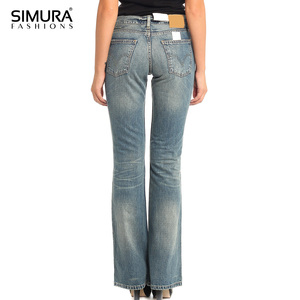 Jean Slim déchiré de haute qualité pour femme, coupe ajustée, taille haute, du Bangladesh - Product Image 6
