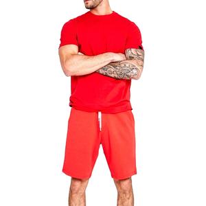 Conjunto de Camiseta y Pantalones Cortos para Hombre, Algodón, Verano, Casual, Estilo Urbano, Hecho por HS 2026 - Product Image 2