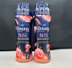 Perles Booster de Parfum Downy Infusions In-Wash Bliss Ambre et Rose 14.8oz - Product Image 1
