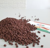 Mélange-maître de remplissage de couleur en plastique du Vietnam CPI rouge bleu pour le moulage de matériel de PE pour les tuyaux de Films de PP/LLDPE/LDPE/HDPE