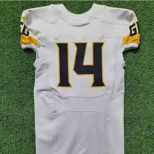 La más alta calidad de diseño personalizado sublimación jóvenes uniformes de fútbol americano aparejos sarga Jersey pantalones integrados - Product Image 2