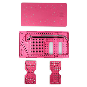 Mini plaques orthopédiques d'instruments de chirurgie maxillo-faciale en titane de 2.0mm avec vis auto-perceuses et autotaraudeuses - Product Image 3