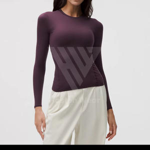 Camiseta Deportiva de Manga Corta para Mujer y Logotipo Personalizado, Suave, Cómoda, Ligera, Informal, para Gimnasio y Fitness - Product Image 6