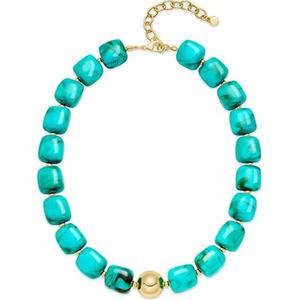 Hot-selling multi-color Resin <b>Beaded</b> <b>Necklaces</b> fashionable and versatile women's choker <b>necklace</b> - Product Image 4