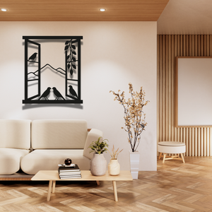 Nouvelles décorations en métal en forme d'oiseau en fer Décoration moderne pour la maison Produits créatifs Décoration vintage - Product Image 3