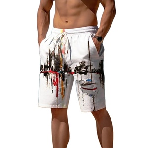 Short de sport d'été décontracté pour hommes, respirant, plage, fitness, basket-ball confortable - Product Image 1