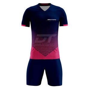 Uniforme de fútbol de diseño personalizado de último estilo para venta en línea Uniforme de fútbol de precio barato más vendido - Product Image 1