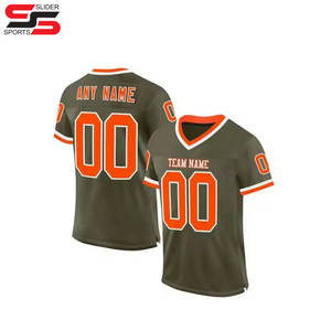 เสื้อเจอร์ซีย์อเมริกันฟุตบอลชุดอเมริกันฟุตบอลแบบปักลายเลือกขนาดได้ - Product Image 4