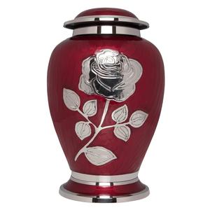 โกศใส่เถ้ากระดูกสำหรับผู้ใหญ่ทำจากอะลูมิเนียมเคลือบสีเงินสำหรับใส่เถ้ากระดูกผู้ใหญ่แบบยุโรป - Product Image 5