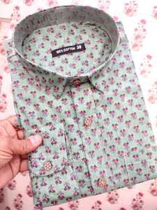 Custom Made Indian Theme Printed <b>Shits</b> With Full Sleeves Available in an Assortment of Sizes Ideal for Resale - Product Image 2