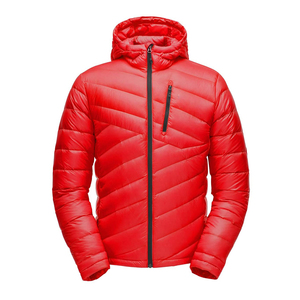 Venta al por mayor de alta calidad Puffer chaqueta transpirable de nylon de impresión de su logotipo personalizado de algodón abrigo de invierno de las mujeres Puffer Jacket - Product Image 5