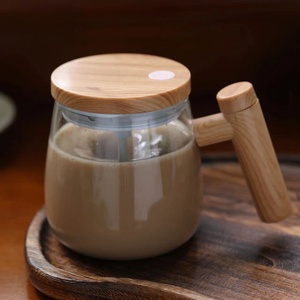 2025 <span class=keywords><strong>Emerit</strong></span> vente en gros de qualité supérieure 400ML tasse à mélange automatique à piles moderne tasse à agitation automatique tasses à café à agitation automatique - Product Image 4